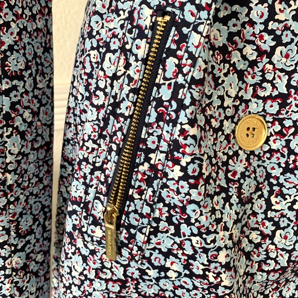 Michael Michael Kors floral trench coat $250 - Picture 5 of 15